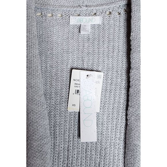 New Abound Open Cardigan size XS Light Blue - Picture 2 of 8